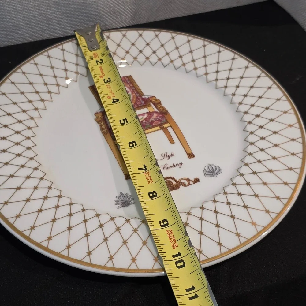 French‎ Chairs Collection Email de Limoges Porcelain Plates Wall Home Decor